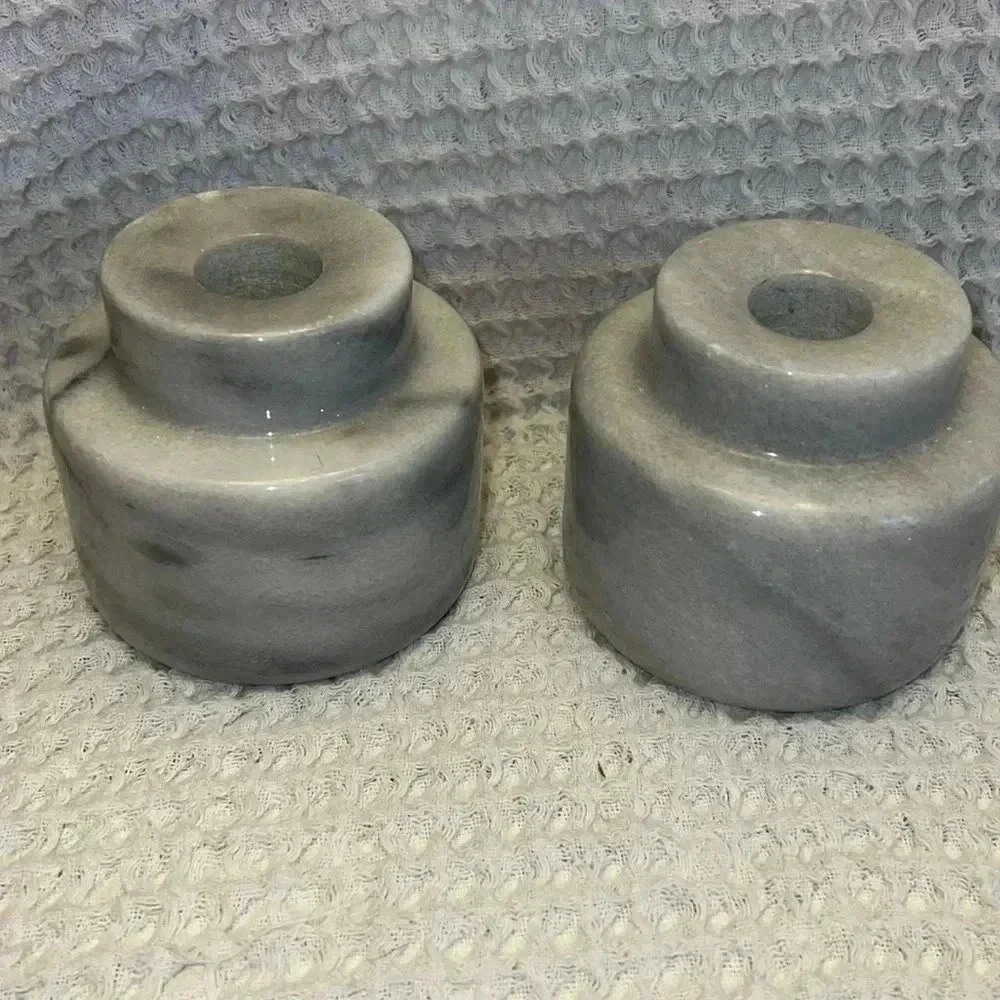 Marble Candle Stick Holders